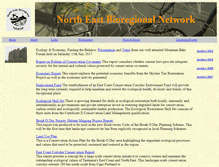 Tablet Screenshot of northeastbioregionalnetwork.org.au